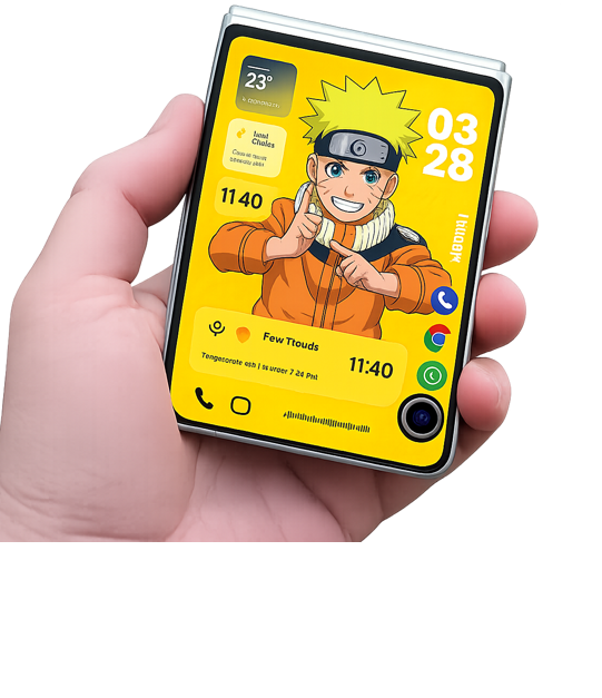 Foldable outer display experience